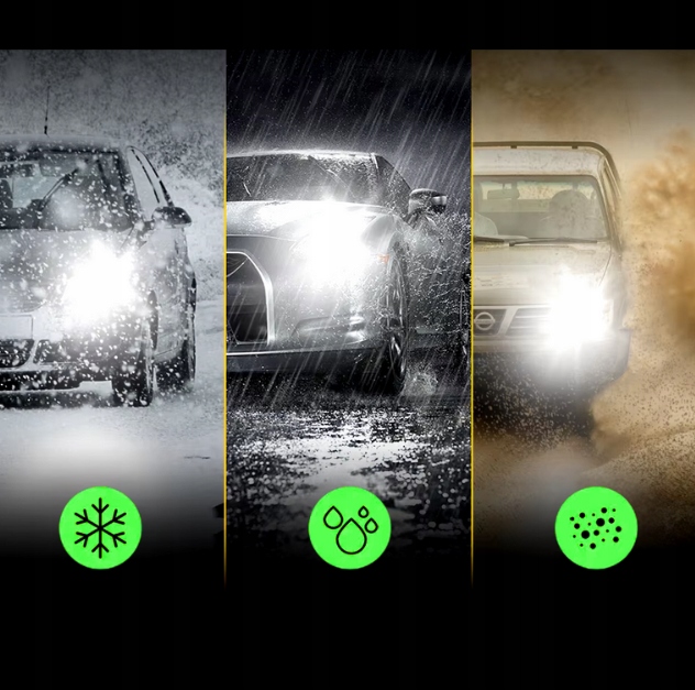 ŻARÓWKI H1 LED HOMOLOGACJA ŻARÓWKA H1 LED H1 MOCNE H1 BIAŁE H1 XENON CANBUS Moc 40 W