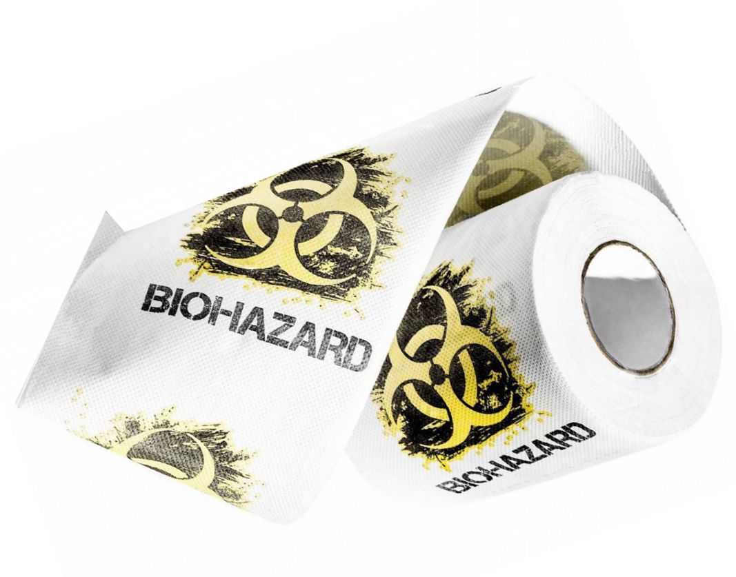 

Papier Toaletowy Biohazard Śmieszny