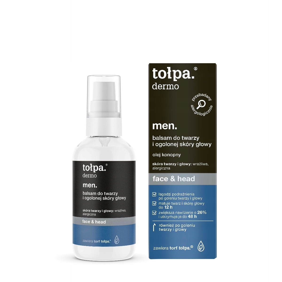 

Tołpa Balsam do twarzy i ogolonej skóry głowy 75ml
