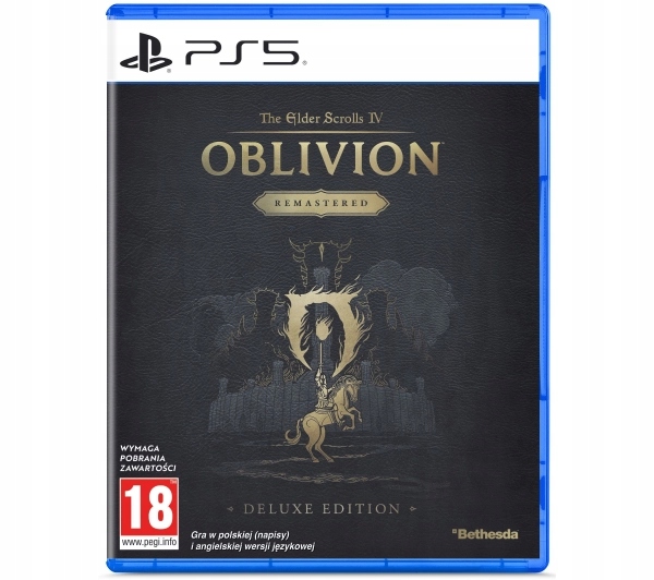 The Elder Scrolls IV: Oblivion Remastered Edycja Deluxe PlayStation 5 (PS5) pudełkowa