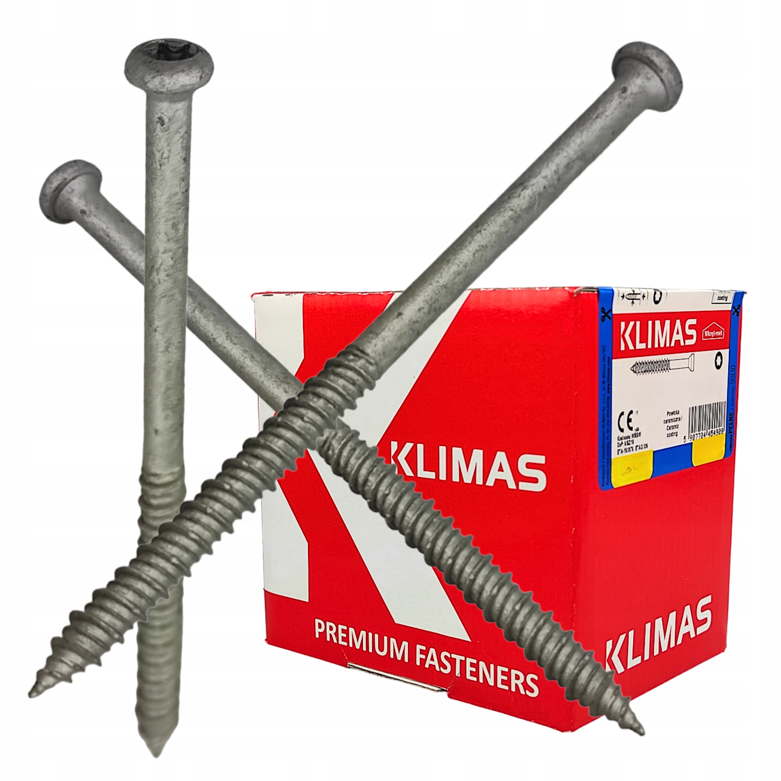 Wkręty do mocowania izolacji dachów płaskich do betonu i drewna 6,3x120mm