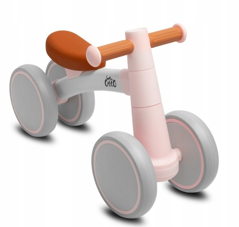 393100 Rowerek Biegowy Otto Jeździk Różowy