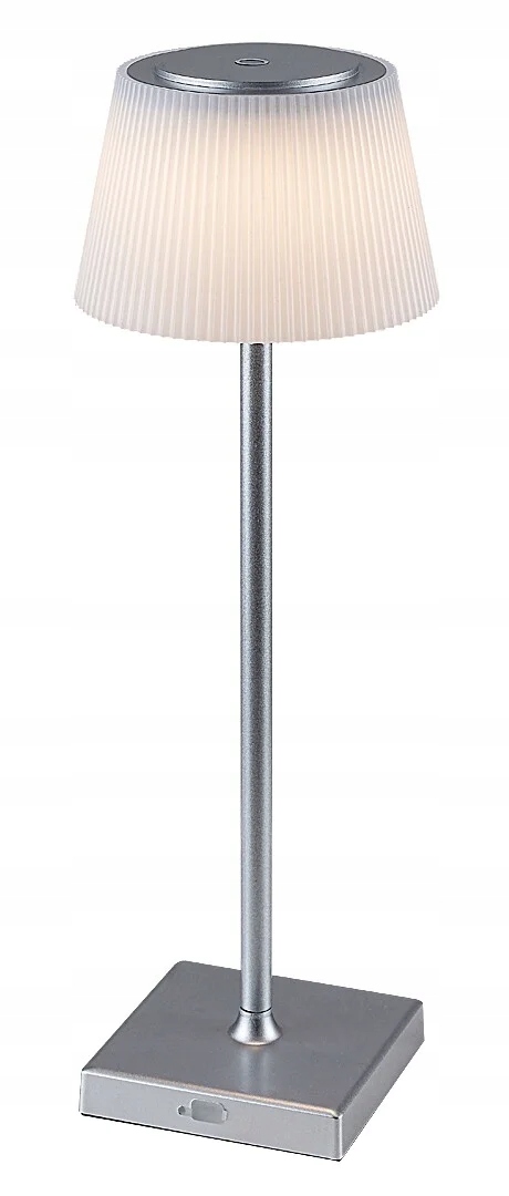 Stolová lampa Usb s Usb strieborným vstavaným Led 4W Taena Rabalux