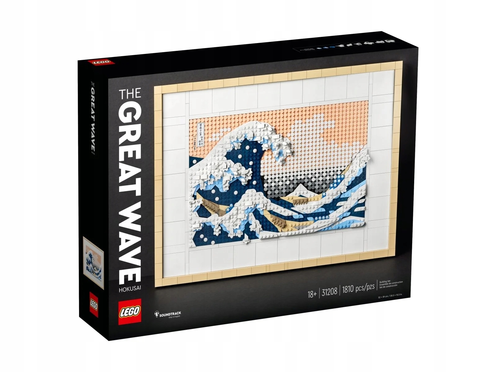 Lego Art Hokusai Velká vlna 31208