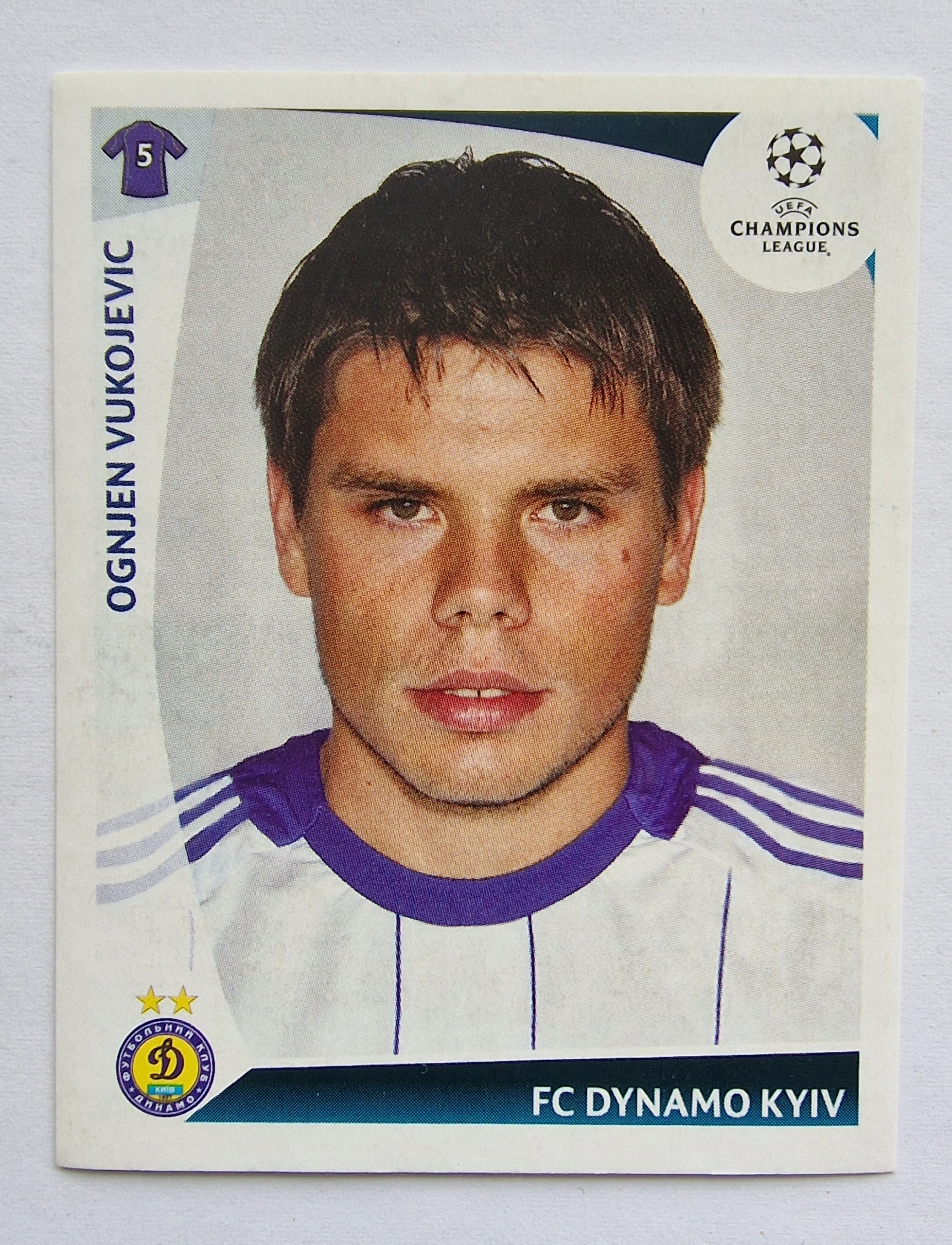 2009-10 Panini Champions League Ongjen Vukojevic Fx Dynamo Kyiv /CL