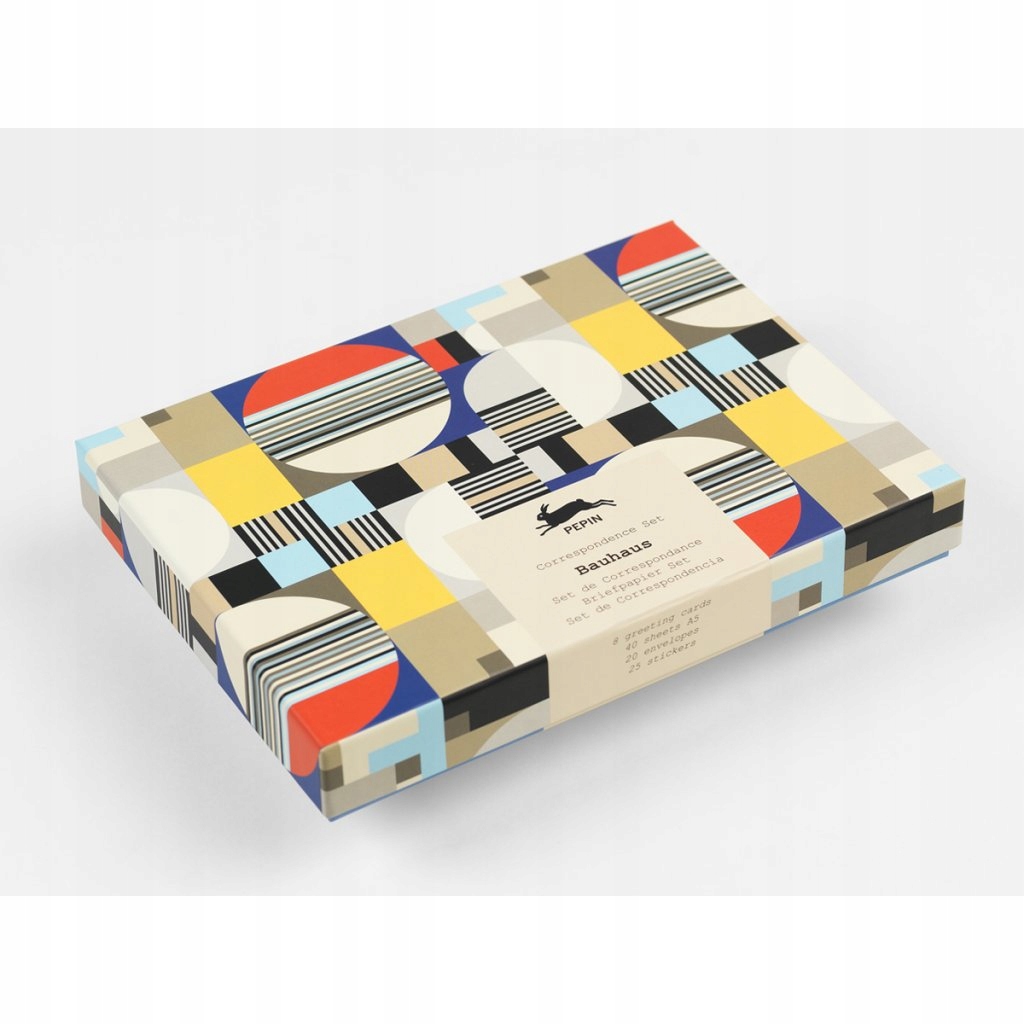 The Pepin Press luxusní dopisní sada, Bauhaus, A5