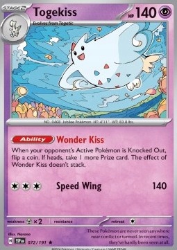 Surging Sparks Holo 072/191 Togekiss