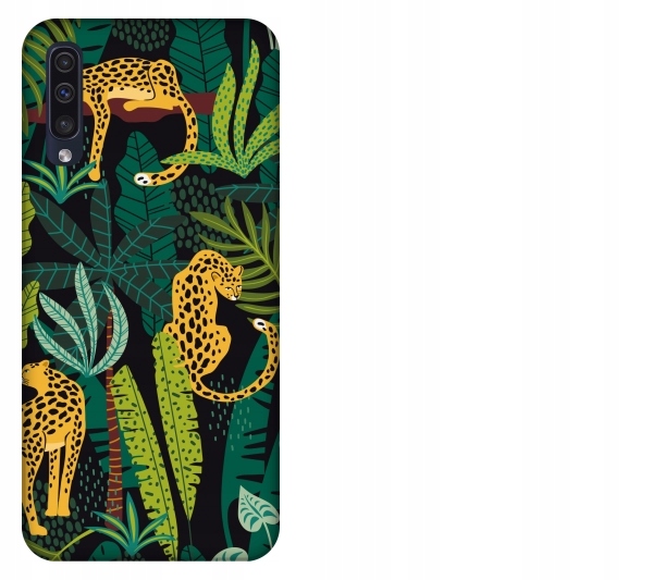 

Etui pokrowiec Samsung Galaxy A50 Lampart pantera