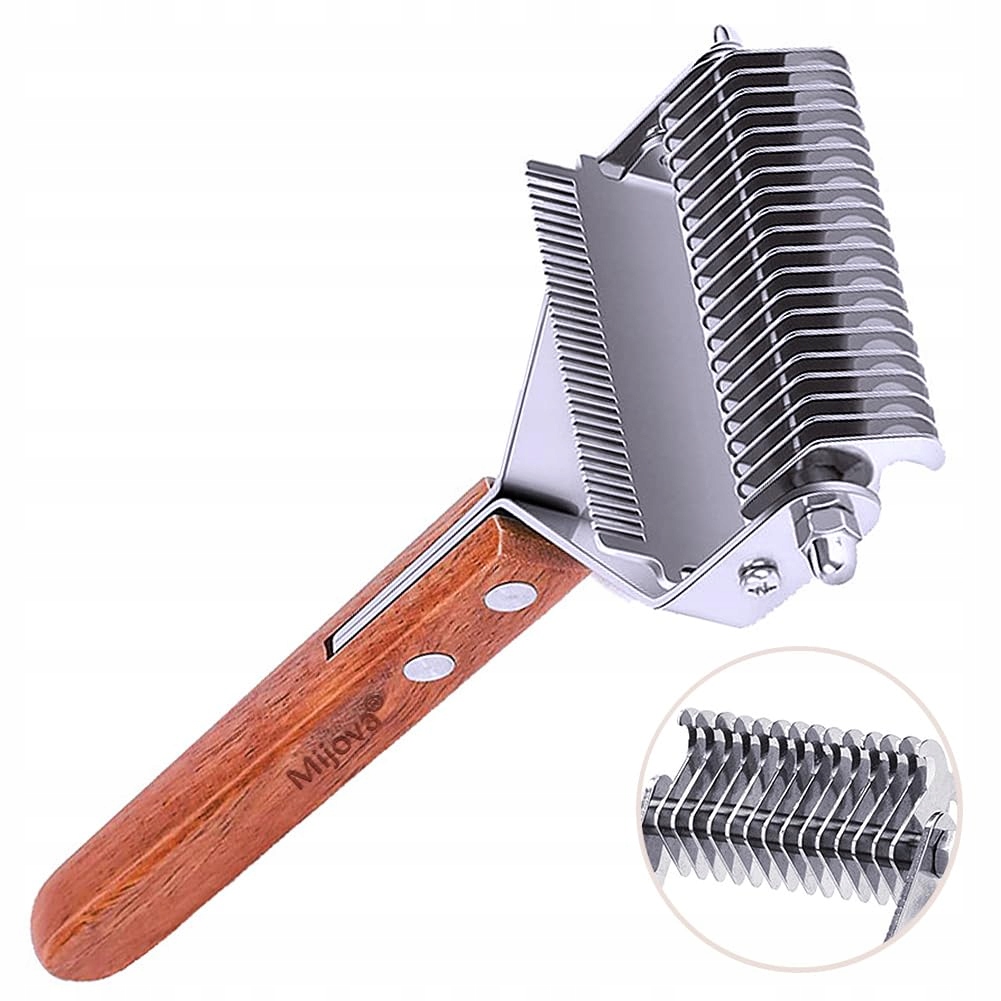 Levně Kartáče pro psy a kočky, účinné odstraňování podsady, masáž a ochrana