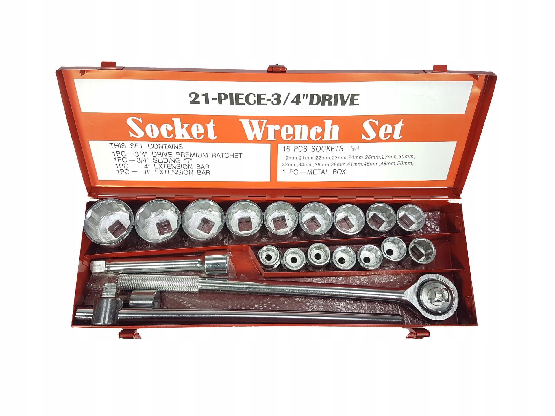 Gola sada 3/4" 21 dielna 19-50mm M58250