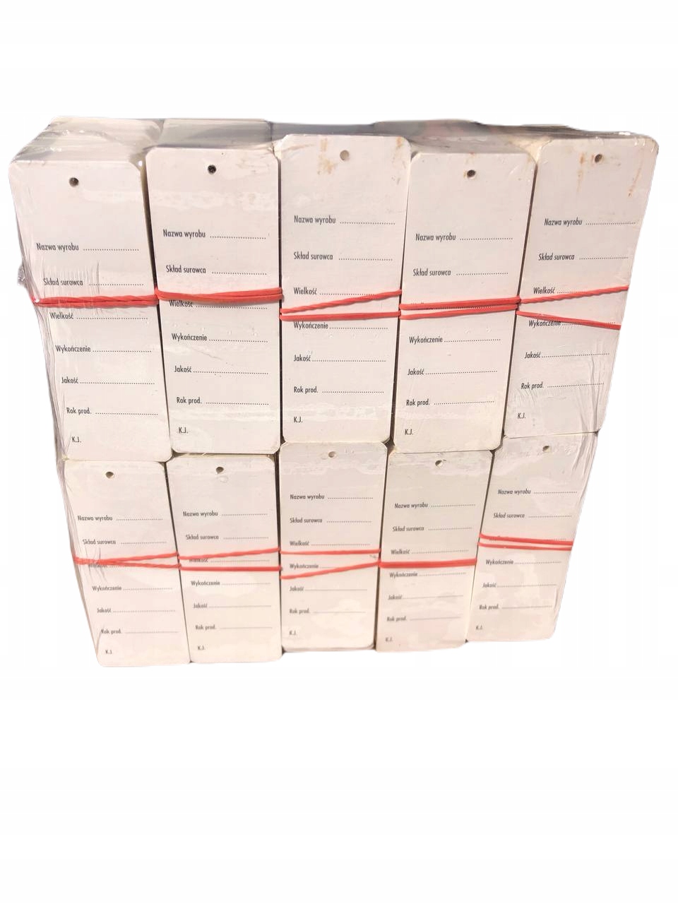 Etykiety Kartonowe odzież EXCLUSIVE 2000SZT OUTLET Marka Danpol