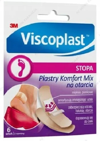 

Viscoplast Plastry Komfort na Otarcia 6szt