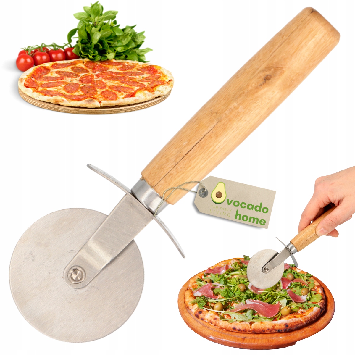 

Nóż Do Pizzy radełko do Krojenia pizzy Okrągły