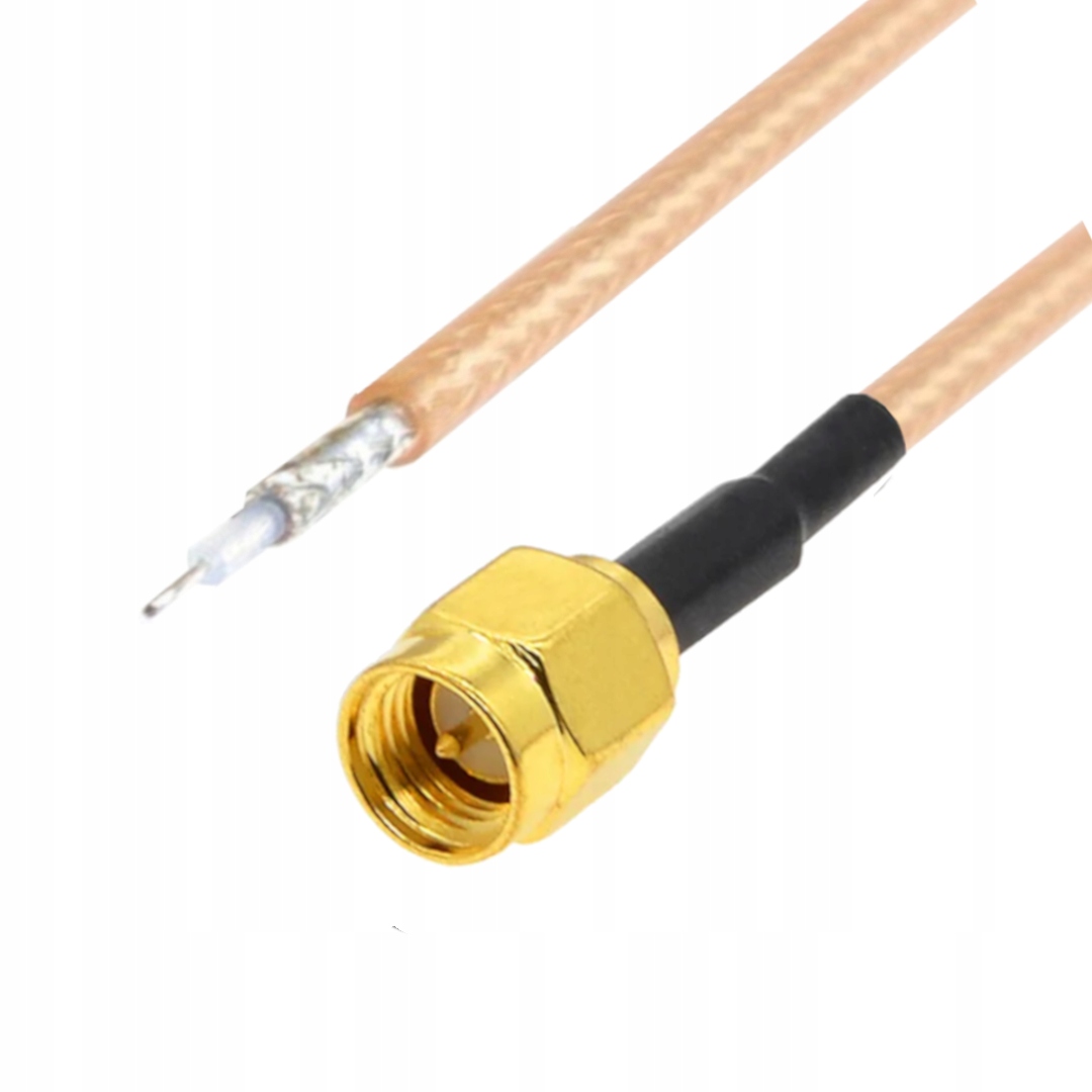 Pigtail Sma wtyk 50cm do lutowania RG316 50cm
