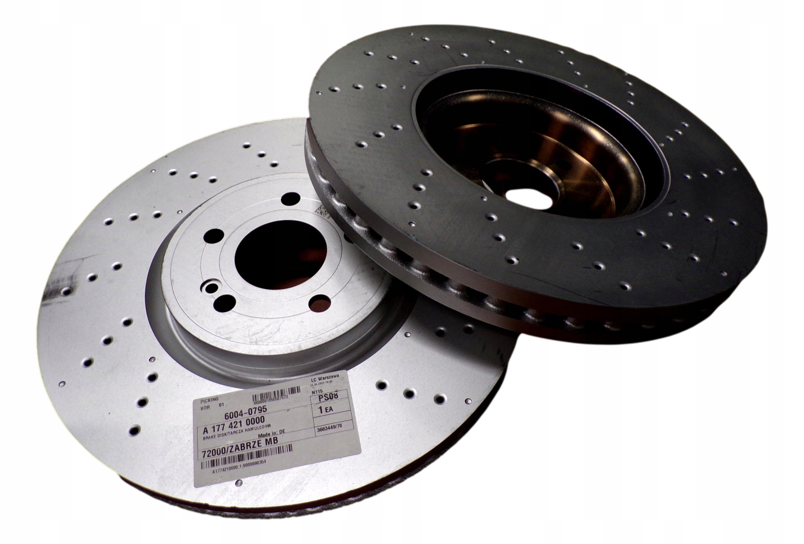 Mercedes Cla W177 W247 Kotouče přední 2ks