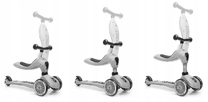 SCOOT AND RIDE HIGHWAYKICK 1 HULAJNOGA JEŹDZIK 2W1 Długość podestu 32 cm