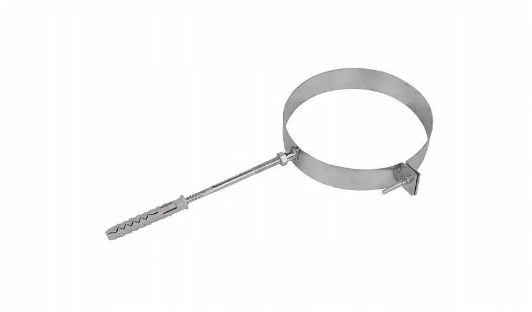 

Obejma Ścienna Fi 100 mm Z Kołkiem Kwasoodporna