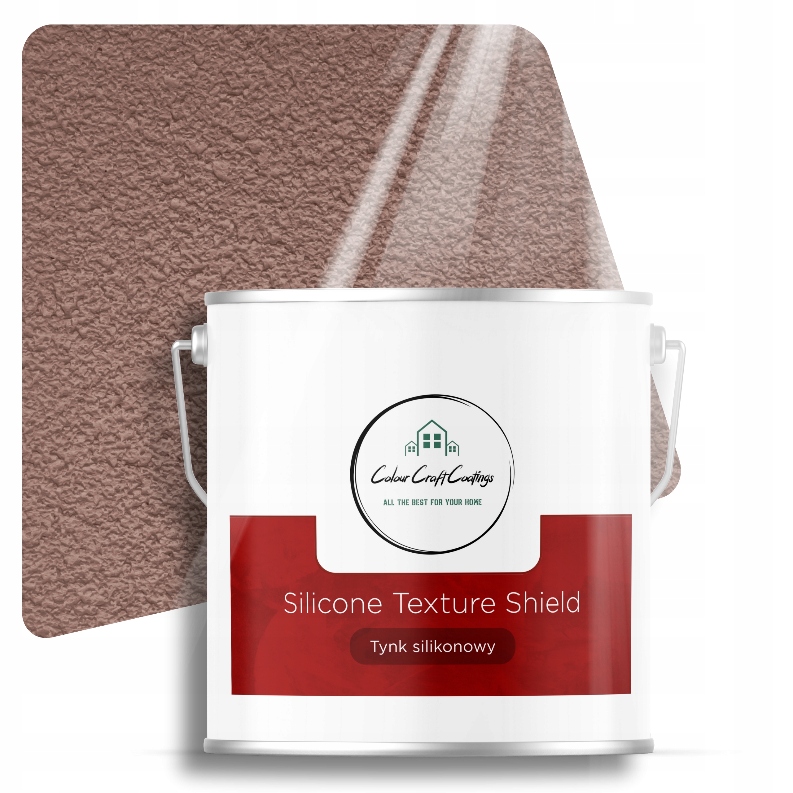 Silikonová Fasádní Omítka Granulace 1.0 MM Beránek Hnědý 7 Kg F516