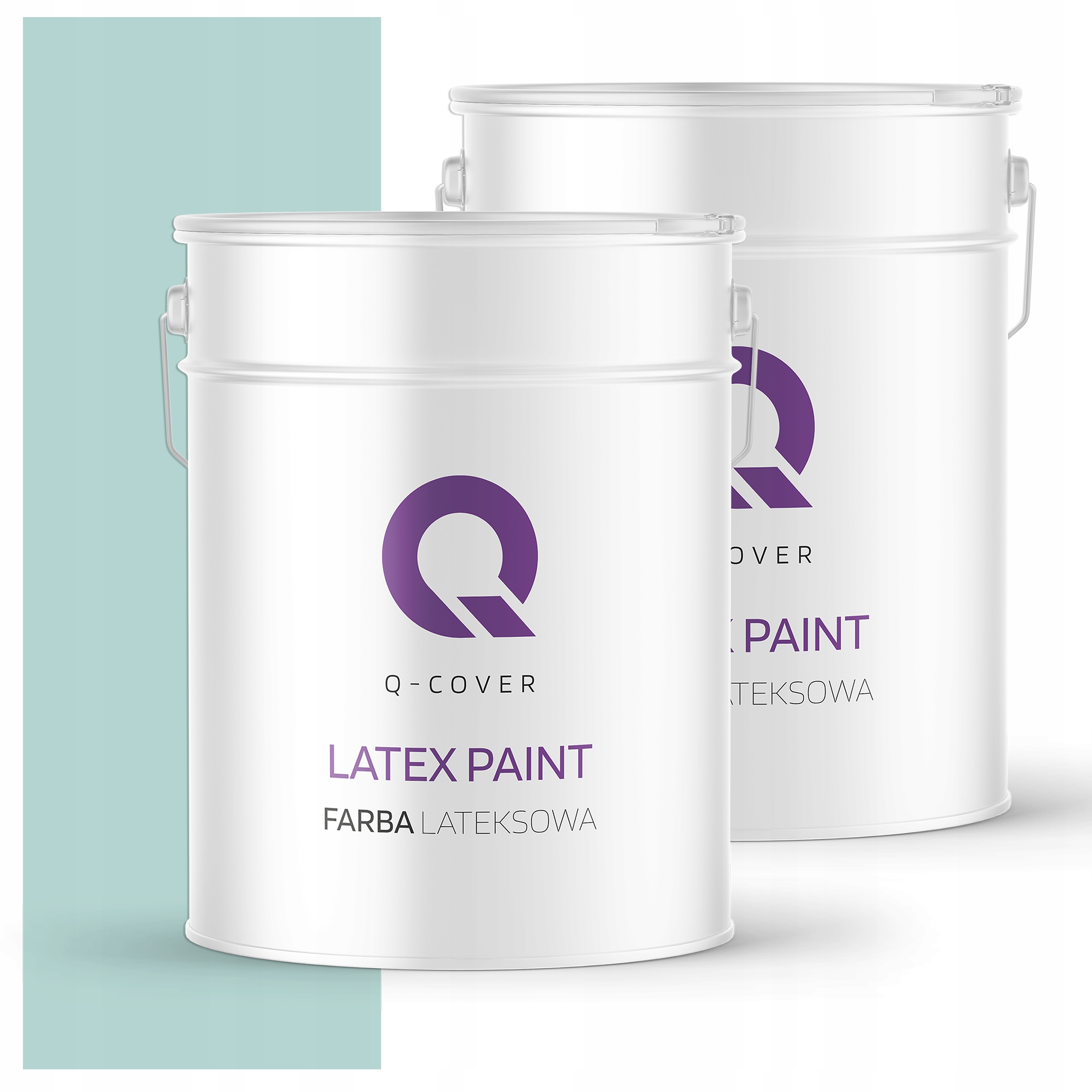 Latexová farba na interiér steny Stropy 10L Hlboká matná mätová svetlá H1561