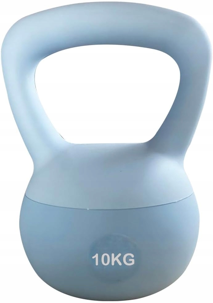 Kettlebell 10kg Miękki Odważnik Kula do Ćwiczeń Piasek Żelazny Fitness r14