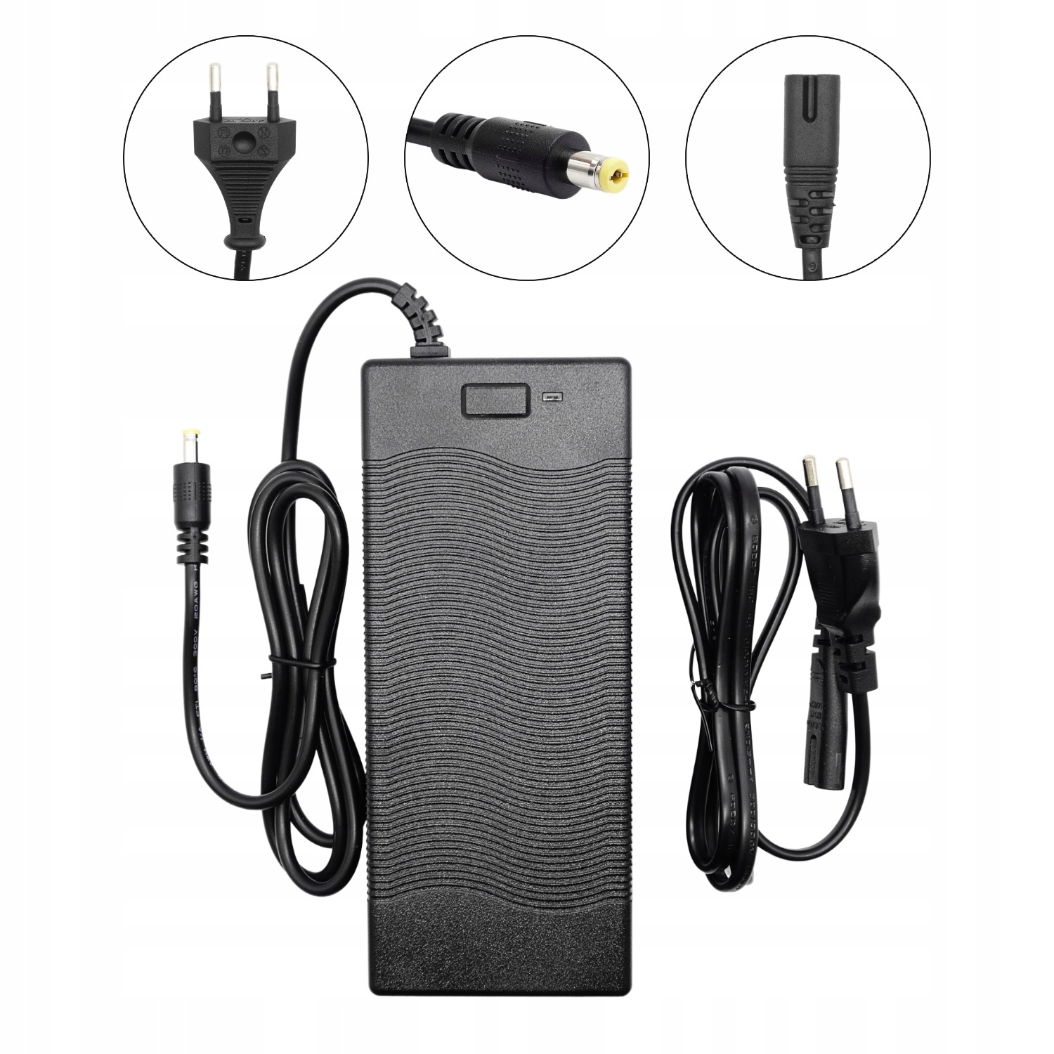 Originální nabíječka 58,8V 2A Napájecí adaptér DC 5.5x2.1 pro koloběžku KuKirin G3