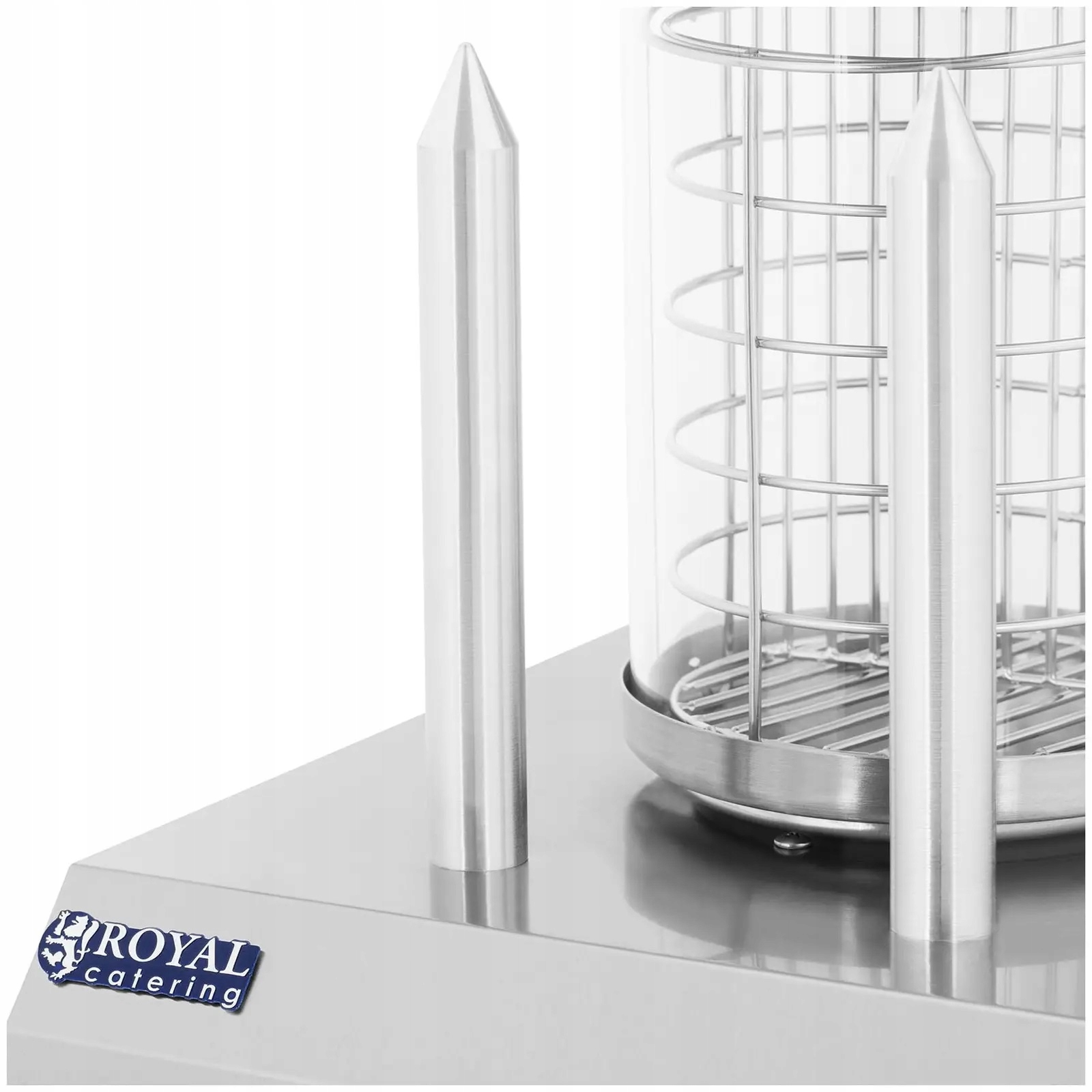 Podgrzewacz do hot dogów 28 parówek 422W Royal Catering RCHW-350-2 10010322