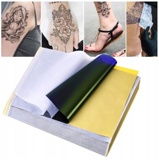 Kalka Na Odrážení Vzorů Tetování Transferová Hektografická 100KS