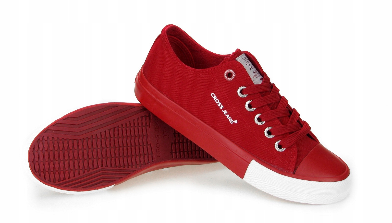 TRAMPKI damskie buty CROSS JEANS FF2R4068C 38 Długość wkładki 24 cm