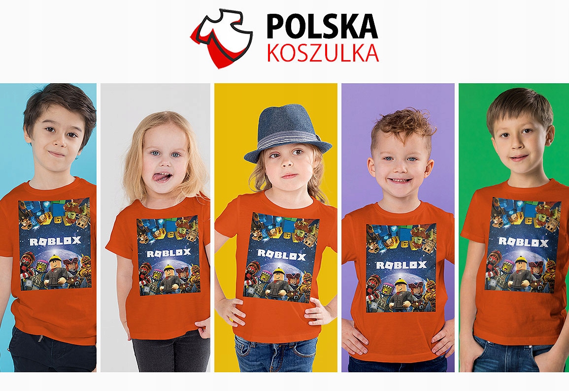 T-SHIRT KOSZULKA DLA DZIECKA ROBLOX 164 SUPER JAKOŚĆ Rodzaj gadżetu filmowy gamingowy książkowy, komiksowy muzyczny