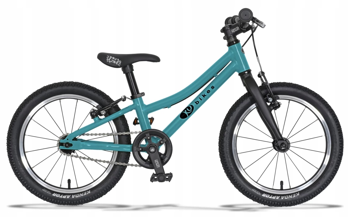 Lekki rower KUbikes 16 S Mtb Turkus