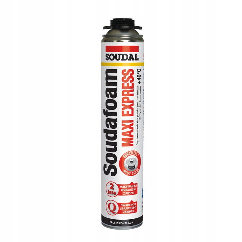 

Soudal Piana pistolet Soudafoam Maxi Express 870ml