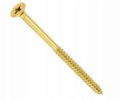 WKRĘT DO DREWNA 5 x 70 HARTOWANY ŻÓŁTY 1 kg