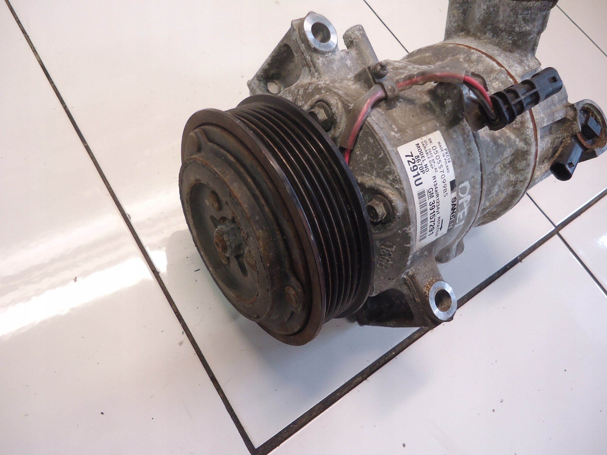 OPEL INSIGNIA 1.6CDTI Klimakompressor klimaanlage 39157291