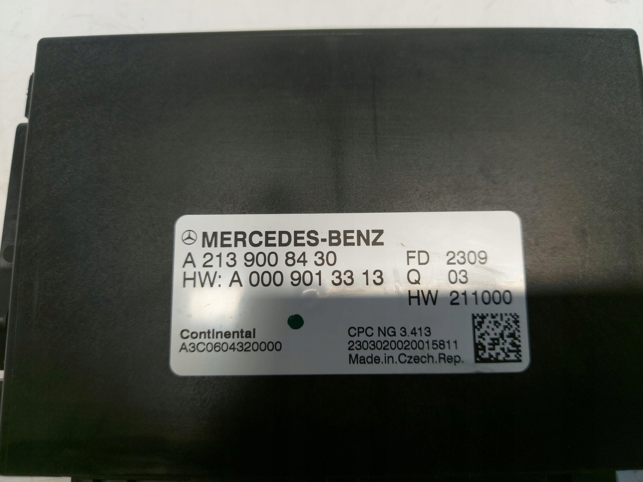 Mercedes CLA w118 2023 module control unit gearboxes 1.3E a2139008430