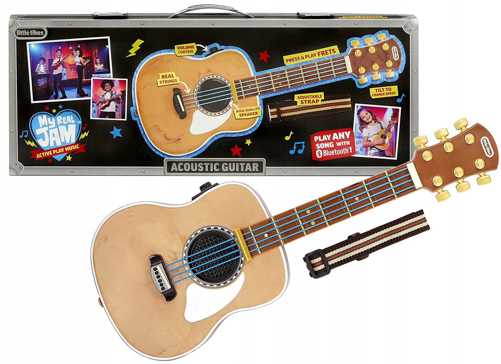 

Little Tikes Gitara Akustyczna My Real Jam 654794
