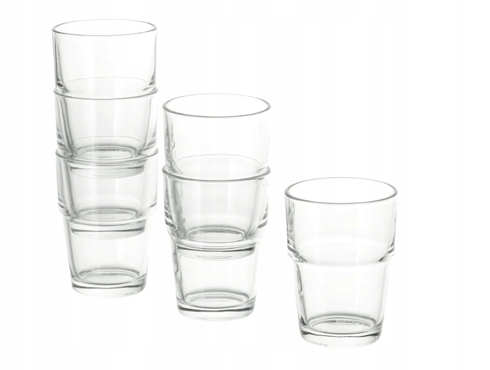 

Ikea Reko Szklanka kubek do napoju soku 6 szt.