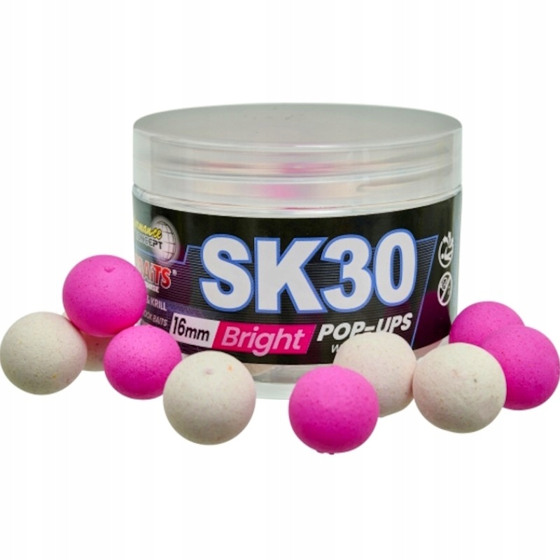 Kulki Haczykowe Starbaits Performance Concept SK30 Bright Pop Up 16mm 50g