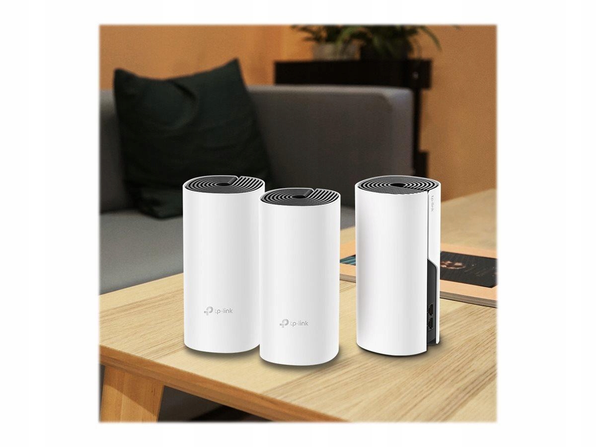 Tplink Deco M43-Pack TP-Link Deco M4 AC1200 Whole-Home Mesh Wi-Fi System