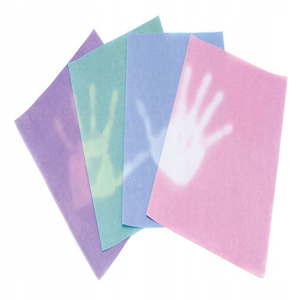 Волшебная термочувствительная бумага для опыта 4 цвета