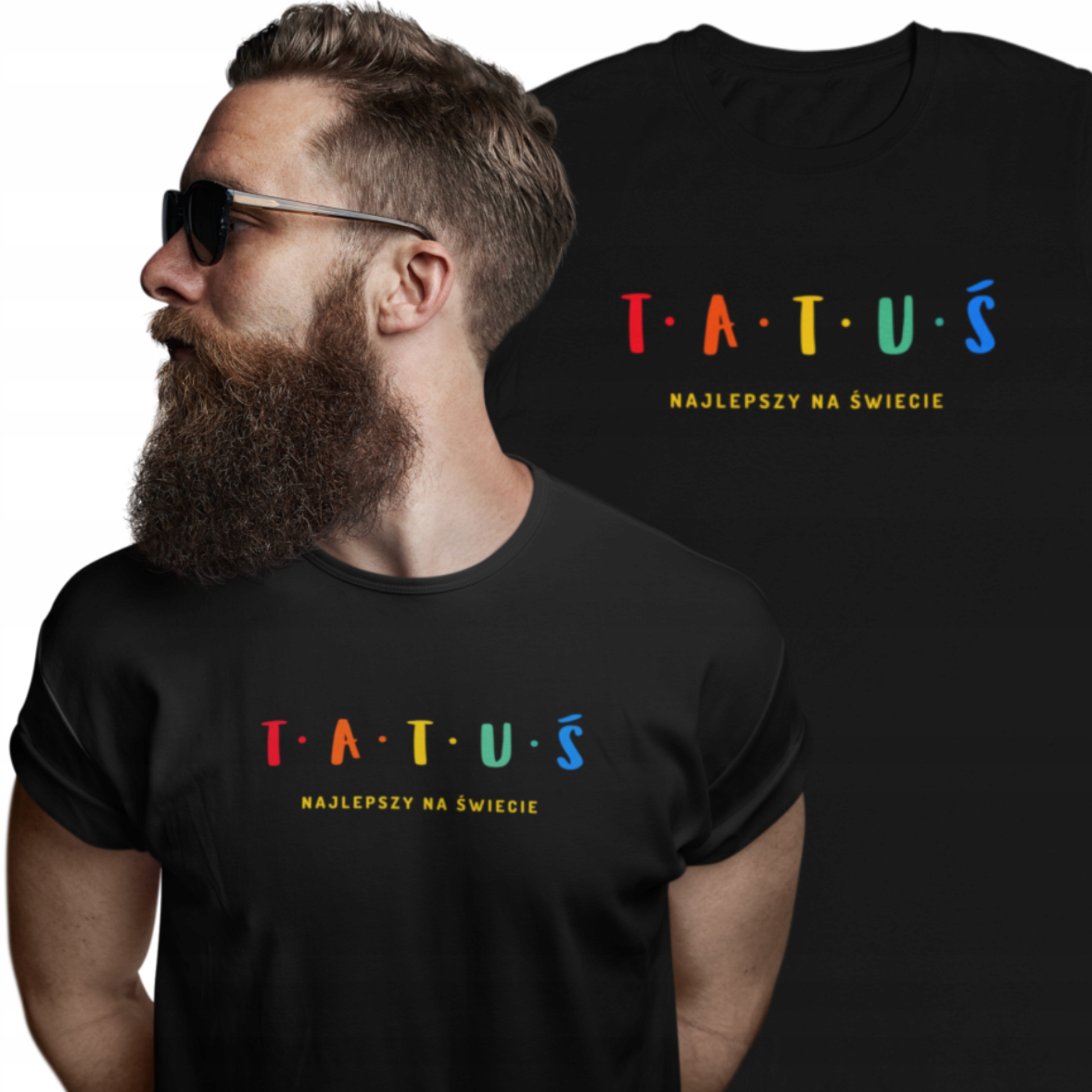 

T-shirt Duży Najlepszy Tata Na Dzień Taty