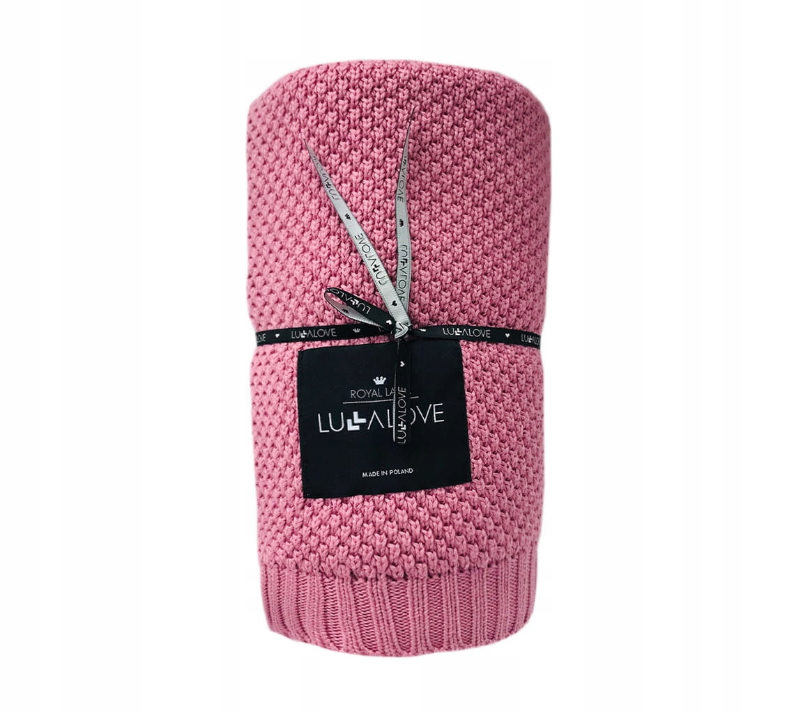 LULLALOVE KOCYK BAMBUSOWY 80x100 CM MAKARONIK PIWONIA EAN (GTIN) 5906656690327