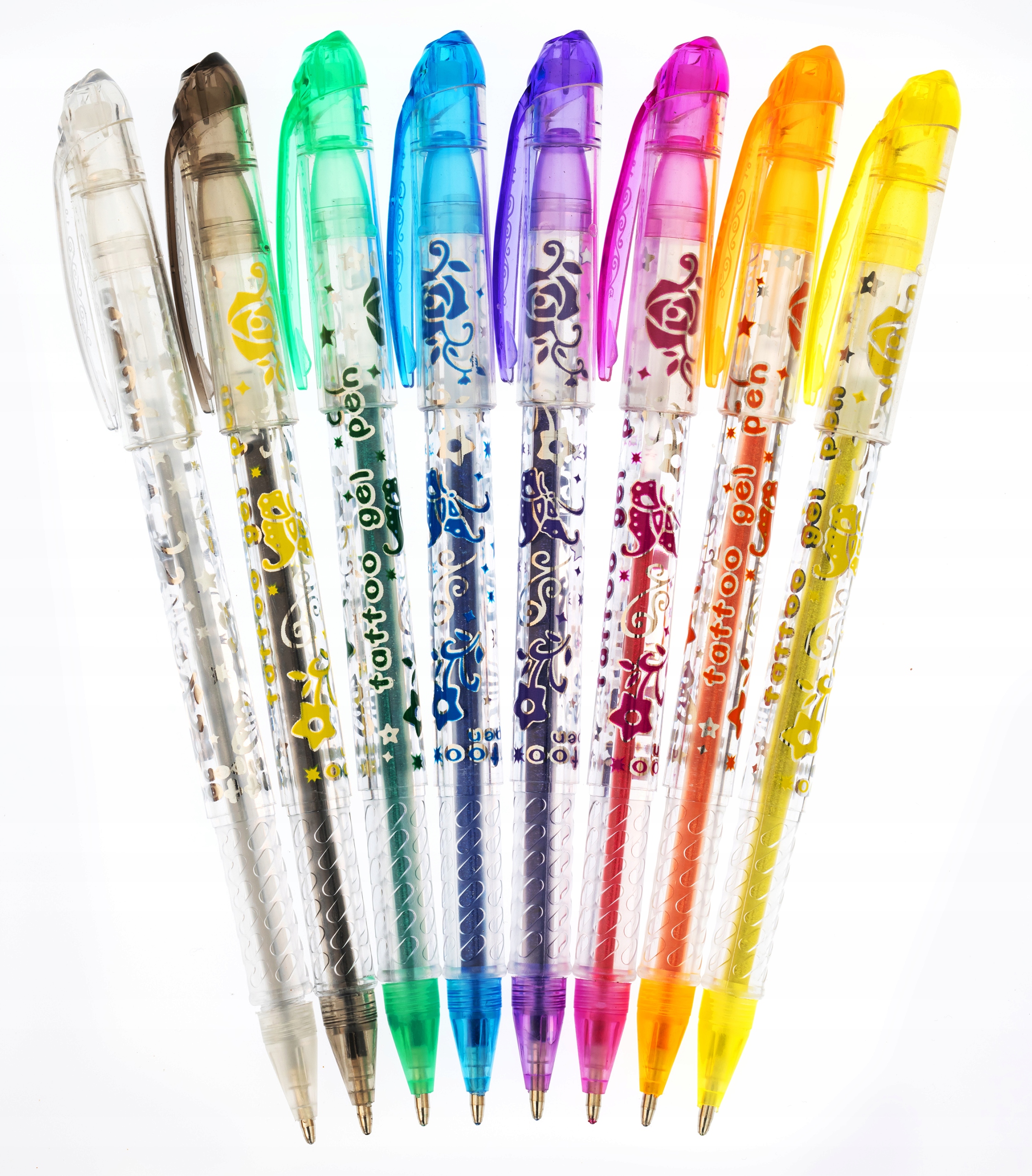 ZESTAW DO ROBIENIA TATUAŻU MASZYNKA PISAKI SZABLON Marka inna