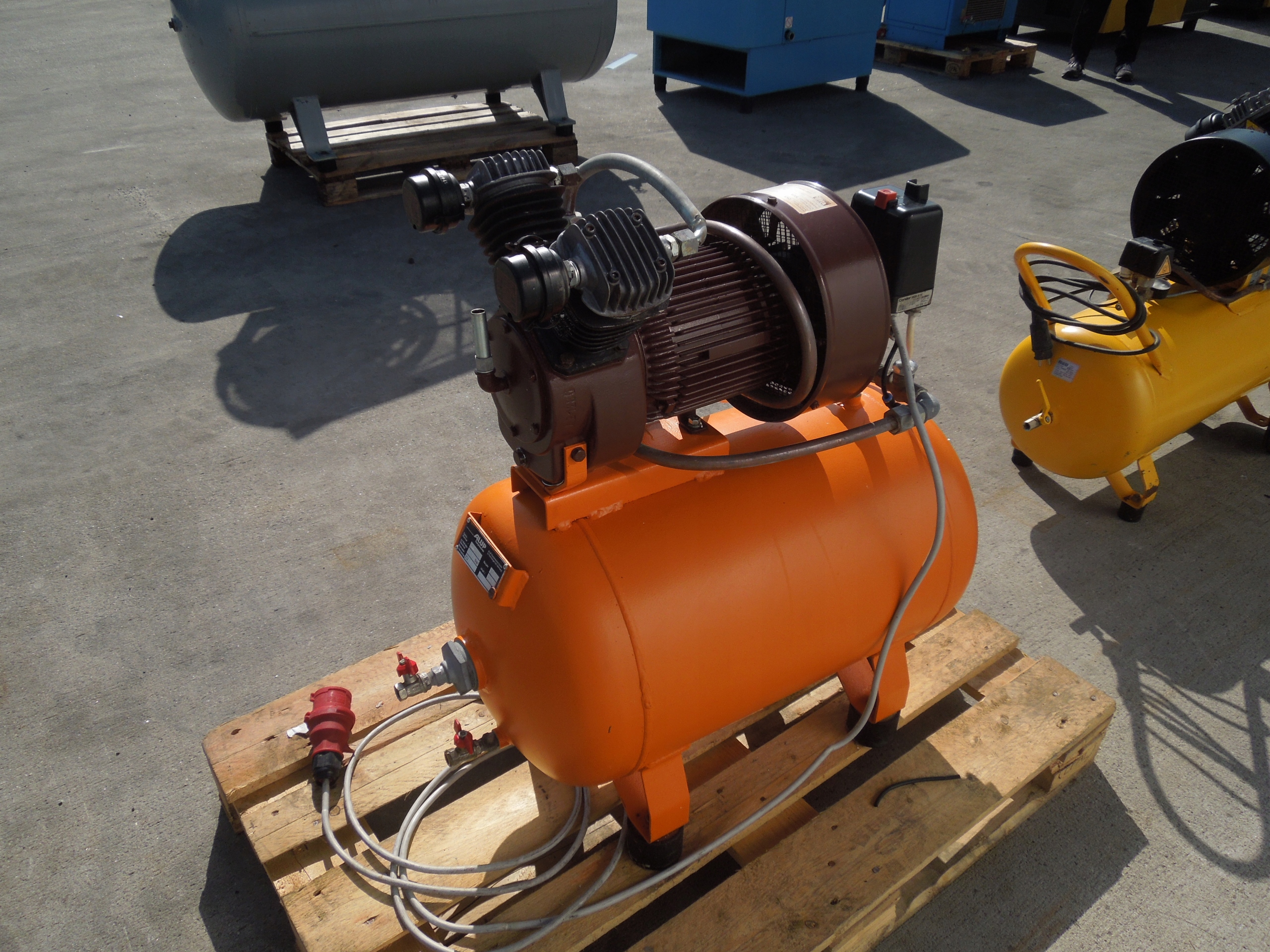 SPRĘŻARKA TŁOKOWA BUDOWLANA ALUP 1,5Kw !! Zasilanie sieciowe