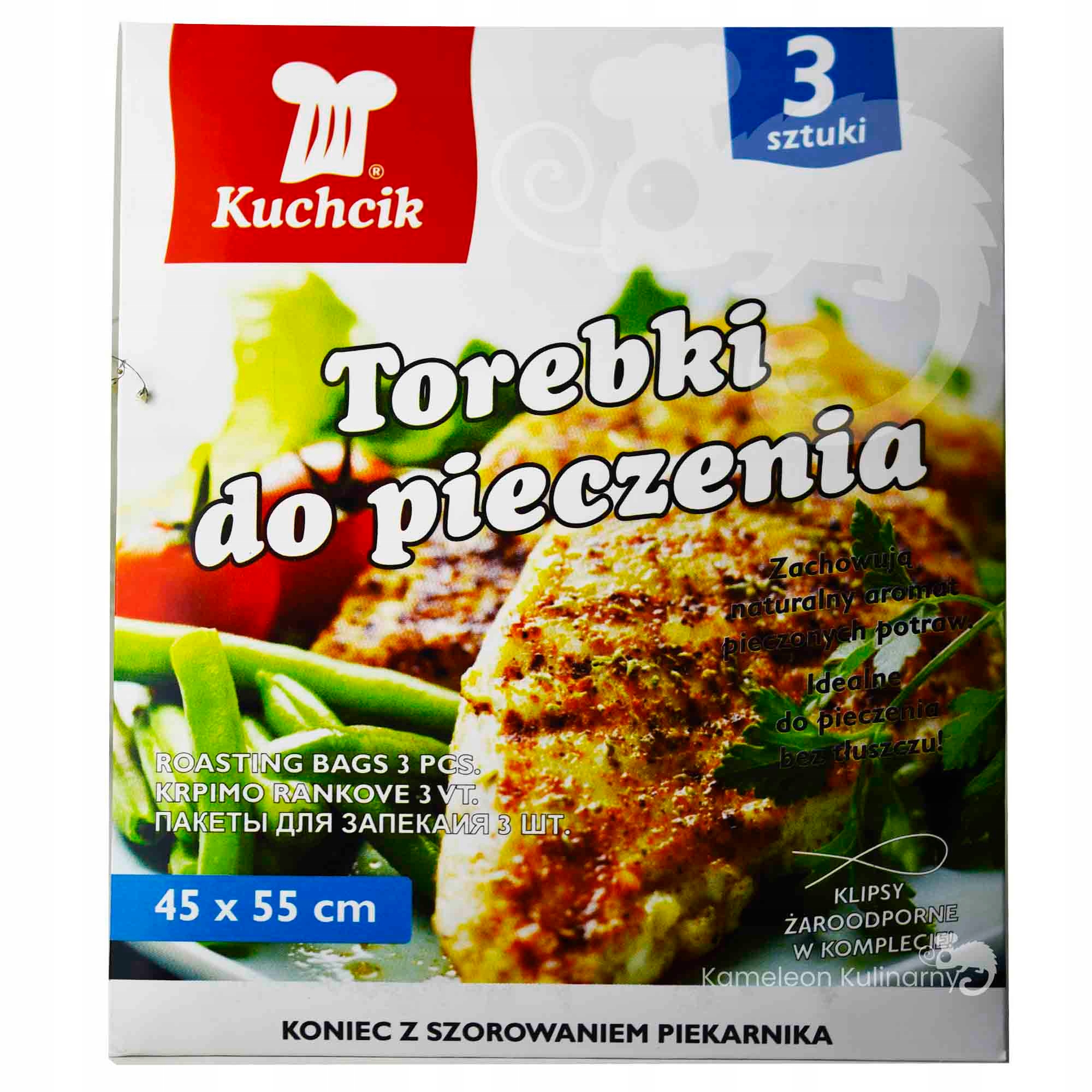 

Torebki Woreczki Rękaw Do Pieczenia 45x55 cm 3 szt