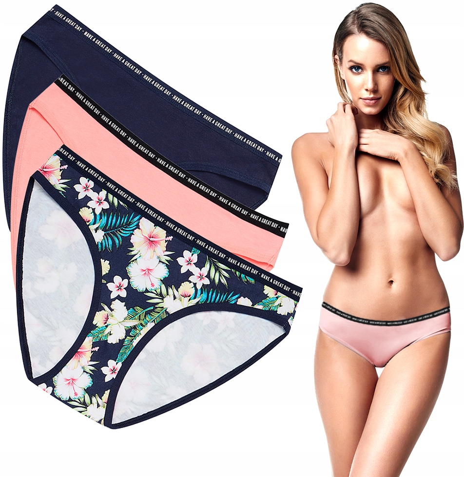 

Figi damskie 3PAK Henderson & Esotiq bikini