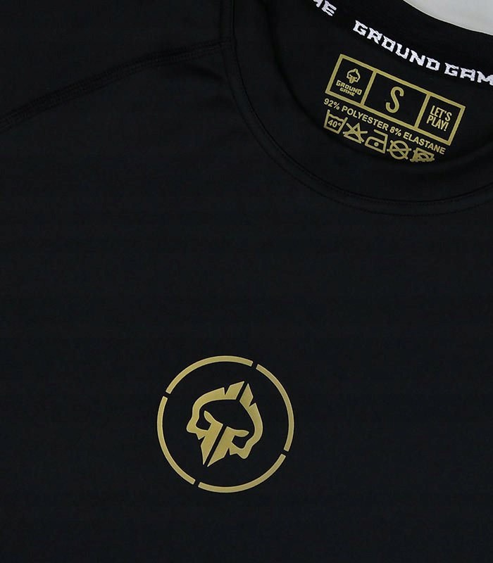 Rashguard Gold Ground Game Vale Tudo MMA BJJ L Marka Ground game