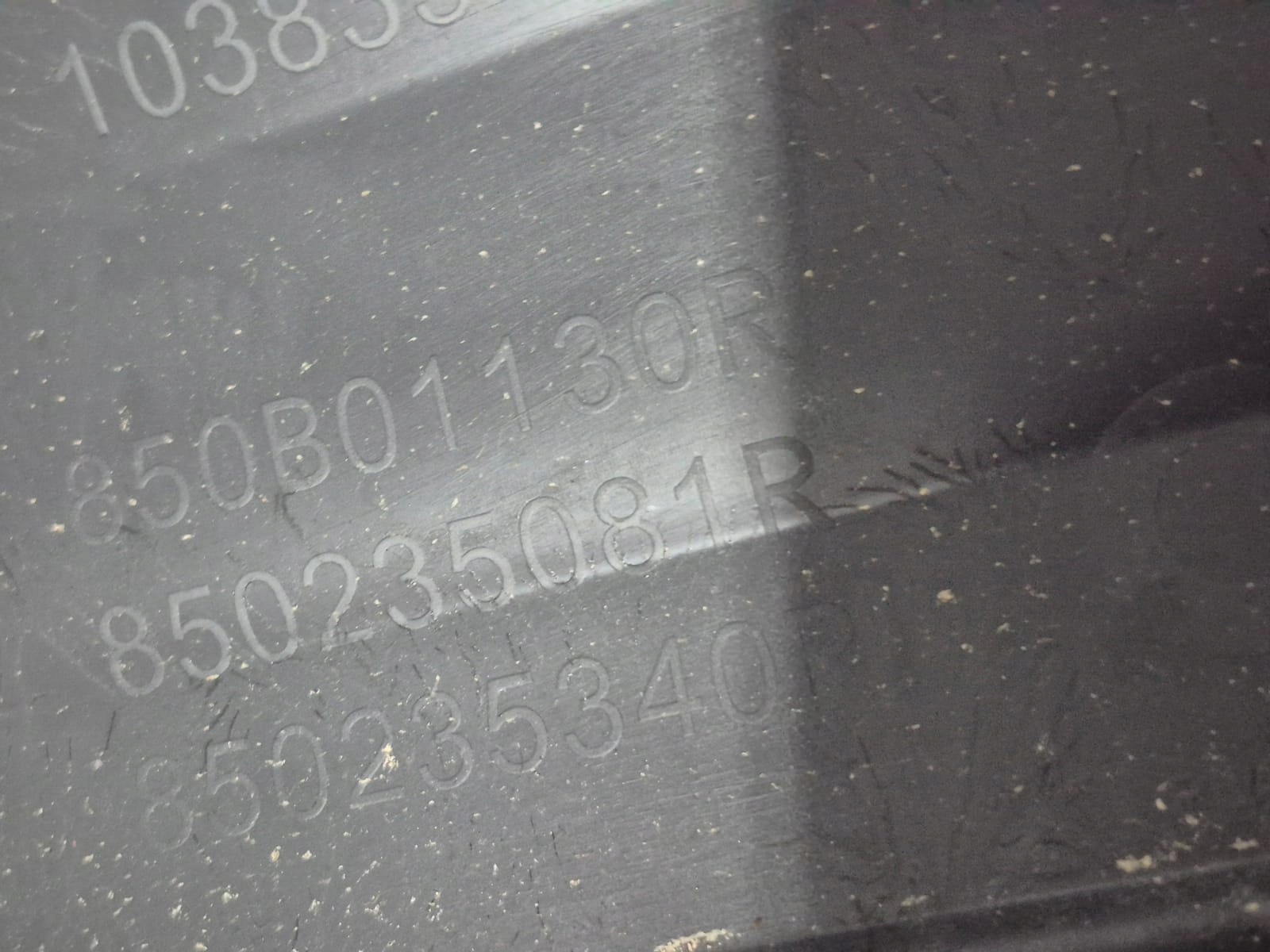 RENAULT ESPACE VI 6 24- bumper rear part rear without PDC 850B01130R