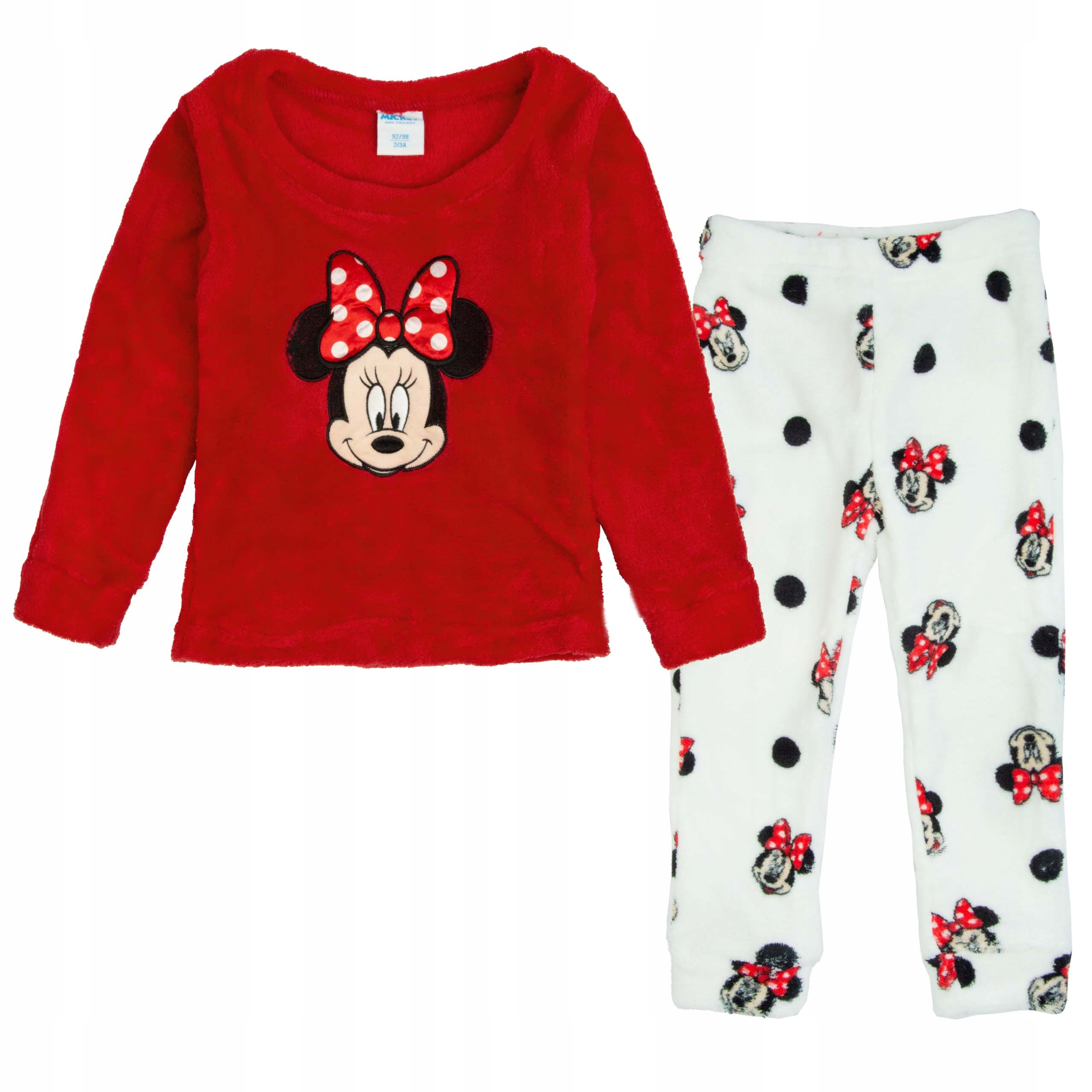 

Ciepła Piżama dziecięca Mickey Minnie 116/128