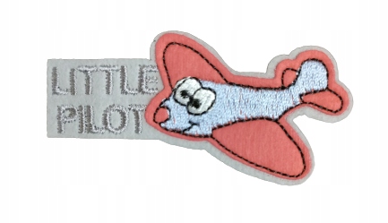 aplikacja termo odzieżowa samolot 67x35 mm