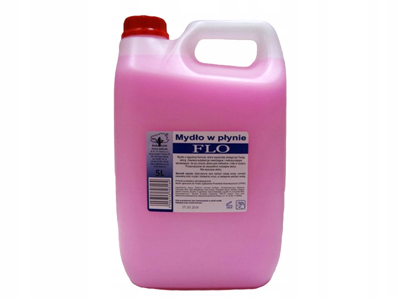 

Mydło w płynie do rąk Flo różowe 5L delikatne